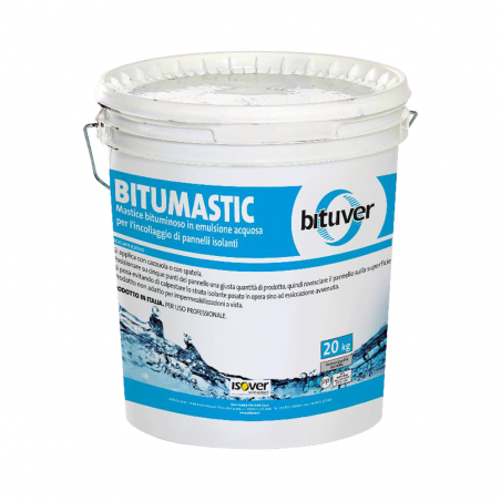 ISOVER • BITUVER BITUMASTIC Pasta bituminosa in emulsione acquosa pronta all’uso