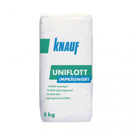 KNAUF • UNIFLOTT IDRO Stucco in polvere a base gesso per applicazioni speciali