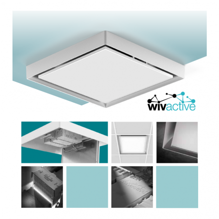 WIVA • AIRPanel, il pannello LED che purifica l’ambiente