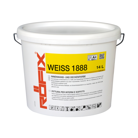 RÖFIX • WEISS 1888 Pittura per interni e soffitti